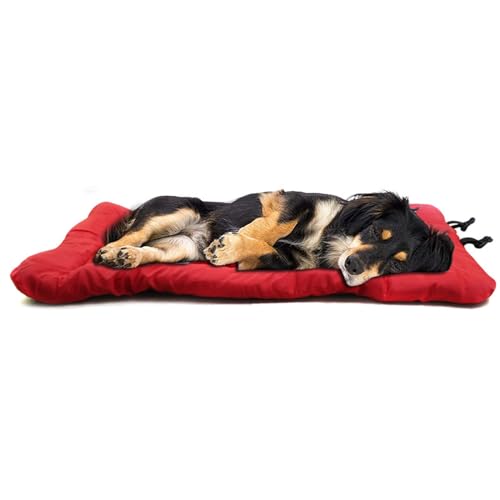 FAMKIT Hunde-Reisebett, wasserdichte Hundebett-Matratze, strapazierfähige Rollmatte mit rutschfester Unterseite, für Haustiere im Freien von FAMKIT
