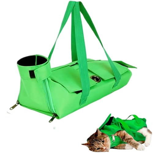 FAMKIT Katzen-Pflegetasche,Nagel Clipping Cleaning Trimmen Taschen,verstellbares,multifunktionale Haustierpflege,Fesseltasche,Kratzfest,für Baden/Reisen FAMKIT Katzen-Pflegetasche,Nagel Clipping Cleaning Trimmen Taschen,verstellbares,multifunktionale Haustierpflege,Fesseltasche,Kratzfest,für Baden/Reisen von FAMKIT
