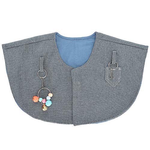 FAMKIT Kratzfester Schulterschutz für Papageien, zum Aufhängen von Fußkettchen und Spielzeug, für Papageien, Schulterschutz, Umhang für kleine, mittelgroße und große Vögel FAMKIT Kratzfester Schulterschutz für Papageien, zum Aufhängen von Fußkettchen und Spielzeug, für Papageien, Schulterschutz, Umhang für kleine, mittelgroße und große Vögel von FAMKIT