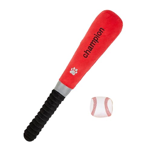 FANGZ Baseballschläger-Hundespielzeug,Baseballschläger-Hundekauspielzeug | Eingebautes Quietsch-Hunde-Anreicherungsspielzeug für große Hunde | Leckerli-Spielzeug, Hundetraining, interaktives FANGZ Baseballschläger-Hundespielzeug,Baseballschläger-Hundekauspielzeug | Eingebautes Quietsch-Hunde-Anreicherungsspielzeug für große Hunde | Leckerli-Spielzeug, Hundetraining, interaktives von FANGZ
