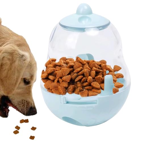 FANGZ Leckerli-Ball für Hunde, Leckerli-Spenderball für Hunde | Hundepuzzlespielzeug, Futterspenderball mit langsamer Fütterung,Fördert langsames Fressen, bereicherndes Spielzeug und unterstützt die von FANGZ