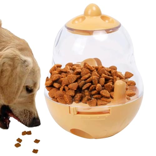 FANGZ Leckerli-Ballspielzeug für Hunde, Futterspender für Katzen, Hundepuzzlespielzeug, Futterspenderball mit langsamer Fütterung, Fördert langsames Fressen, bereicherndes Spielzeug und unterstützt von FANGZ