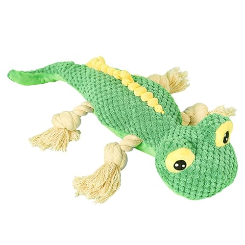 FANGZ Quietschendes Eidechsen-Hundespielzeug, Plüsch-Hundespielzeug - Indoor-Welpen-Eidechsenspielzeug,Reißfestes, langlebiges, umweltfreundliches, Flauschiges, lustiges, quietschendes FANGZ Quietschendes Eidechsen-Hundespielzeug, Plüsch-Hundespielzeug - Indoor-Welpen-Eidechsenspielzeug,Reißfestes, langlebiges, umweltfreundliches, Flauschiges, lustiges, quietschendes von FANGZ
