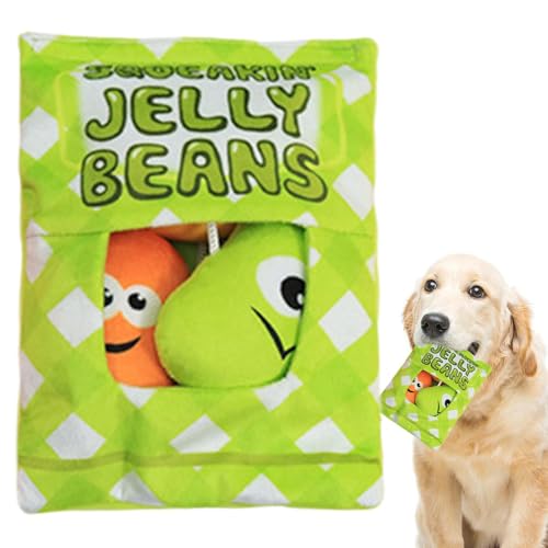 FANGZ Quietschspielzeug für Hunde, Futtersuchspielzeug für Hunde, Snack-Beutel-Design, Plüschtier zum Zahnen von Hunden, Instinct Training Interaktives Kauspielzeug für mittelgroße Hunde für Hof, FANGZ Quietschspielzeug für Hunde, Futtersuchspielzeug für Hunde, Snack-Beutel-Design, Plüschtier zum Zahnen von Hunden, Instinct Training Interaktives Kauspielzeug für mittelgroße Hunde für Hof, von FANGZ