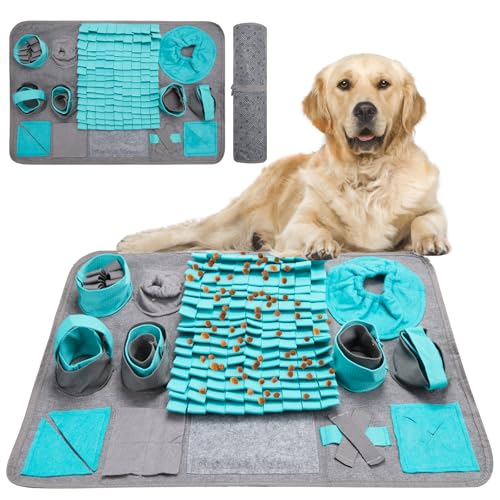 Futtermatte Trainingsmatte Hund SchnüFfelteppich Waschbar Trainingsmatte SchnüFfelteppich FüR Hunde Riechen Trainieren Gegen Langeweile Und Anregung LangsamfüTterungsunterlage FüR Welpen(66 * 42cm) Futtermatte Trainingsmatte Hund SchnüFfelteppich Waschbar Trainingsmatte SchnüFfelteppich FüR Hunde Riechen Trainieren Gegen Langeweile Und Anregung LangsamfüTterungsunterlage FüR Welpen(66 * 42cm) von FANSEELM