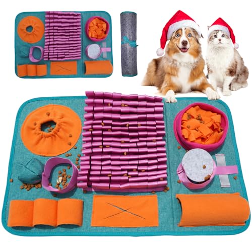 Futtermatte Trainingsmatte Hund SchnüFfelteppich Waschbar Trainingsmatte SchnüFfelteppich FüR Hunde Riechen Trainieren Gegen Langeweile Und Anregung LangsamfüTterungsunterlage FüR Welpen(66 * 42cm) Futtermatte Trainingsmatte Hund SchnüFfelteppich Waschbar Trainingsmatte SchnüFfelteppich FüR Hunde Riechen Trainieren Gegen Langeweile Und Anregung LangsamfüTterungsunterlage FüR Welpen(66 * 42cm) von FANSEELM