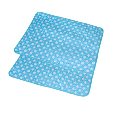 FANSU 2 Stück Welpen Unterlagen, Niedlich-Druck Wiederverwendbare PIPI Matten für Hunde, Wasseraufnahme Inkontinenzunterlage rutschfest Welpenunterlage,für Zuhause/Auto/Reisen (60x45cm,Schneeflocken) FANSU 2 Stück Welpen Unterlagen, Niedlich-Druck Wiederverwendbare PIPI Matten für Hunde, Wasseraufnahme Inkontinenzunterlage rutschfest Welpenunterlage,für Zuhause/Auto/Reisen (60x45cm,Schneeflocken) von FANSU