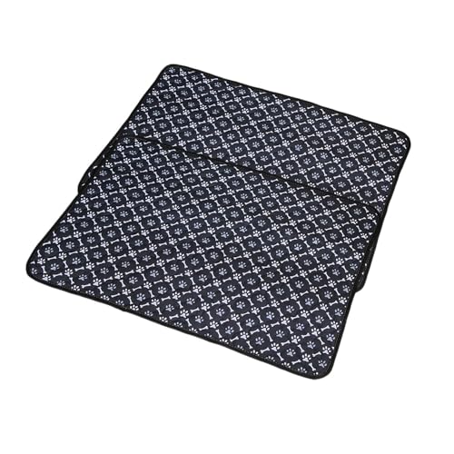 FANSU 2 Stück Welpen Unterlagen, Niedlich-Druck Wiederverwendbare PIPI Matten für Hunde, Wasseraufnahme Inkontinenzunterlage rutschfest Welpenunterlage,für Zuhause/Auto/Reisen (70x100cm,Marineblau) FANSU 2 Stück Welpen Unterlagen, Niedlich-Druck Wiederverwendbare PIPI Matten für Hunde, Wasseraufnahme Inkontinenzunterlage rutschfest Welpenunterlage,für Zuhause/Auto/Reisen (70x100cm,Marineblau) von FANSU