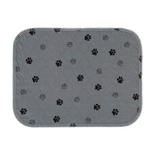 FANSU 2 Stück Welpen Unterlagen,Klassische Drucke Wiederverwendbare PIPI Matten für Hunde,Inkontinenzunterlage Waschbar,Welpenunterlage für Welpen,oder Inkontinente Hunde (70X80cm,Graue Fußabdrücke) FANSU 2 Stück Welpen Unterlagen,Klassische Drucke Wiederverwendbare PIPI Matten für Hunde,Inkontinenzunterlage Waschbar,Welpenunterlage für Welpen,oder Inkontinente Hunde (70X80cm,Graue Fußabdrücke) von FANSU