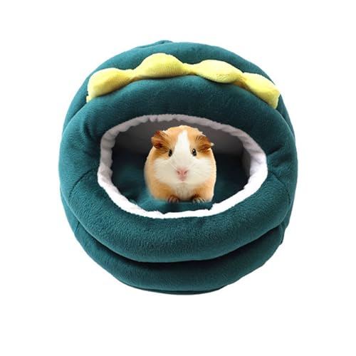 FANSU Meerschweinchen Bett Versteck, Meerschweinchen Betthöhle Winter Gemütliches Waschbar Kuschelhöhle Kuschelig für Kleintiere Hamster Chinchillas Mini Igel (15 * 15cm,Dinosaurier) von FANSU