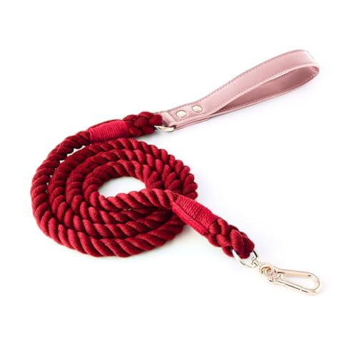 FANSWAN Weberei-Hundeleine, 120 cm/150 cm, farblich passendes Kätzchen-Zugseil, Laufleine für kleine Haustiere, Hunde, Katzen, Anti-Entkommen FANSWAN Weberei-Hundeleine, 120 cm/150 cm, farblich passendes Kätzchen-Zugseil, Laufleine für kleine Haustiere, Hunde, Katzen, Anti-Entkommen von FANSWAN