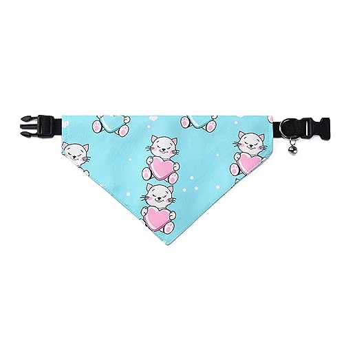 Sp-Handtuch für Katzen und Hunde, Cartoon-Druck, Halsband, Halstuch, Zubehör für Kätzchen und Welpen Sp-Handtuch für Katzen und Hunde, Cartoon-Druck, Halsband, Halstuch, Zubehör für Kätzchen und Welpen von FANSWAN