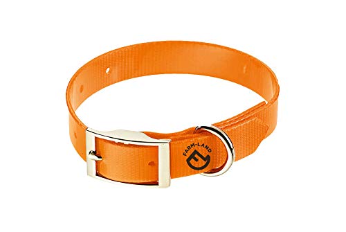 FARM-LAND 90-1-160-001 Hunde Halsung Basic signalorange 35 von FARM-LAND
