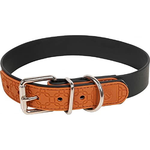 Farm-Land Halsband Schwarz/Braun 40 cm von FARM-LAND