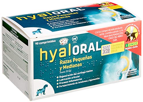 Farmadiet Hyaloral Small and Medium Breed 90 Tabletten von FARMADIET