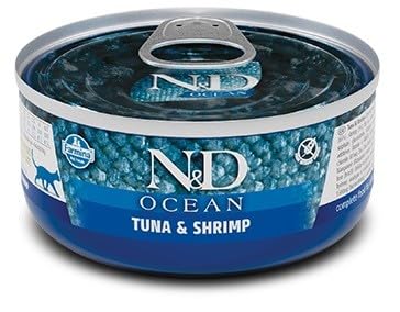 FARMINA ND Cat Ocean Atun Gamba, Box, 24 x 70 g von FARMINA