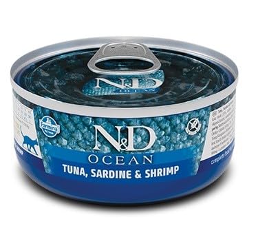 FARMINA ND Cat Ocean Atun Sardina, Box, 24 x 70 g FARMINA ND Cat Ocean Atun Sardina, Box, 24 x 70 g von FARMINA