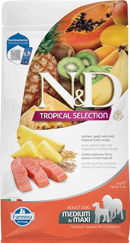 FARMINA ND Dog Tropical Selection Med Maxi Lachs, 2 kg von FARMINA