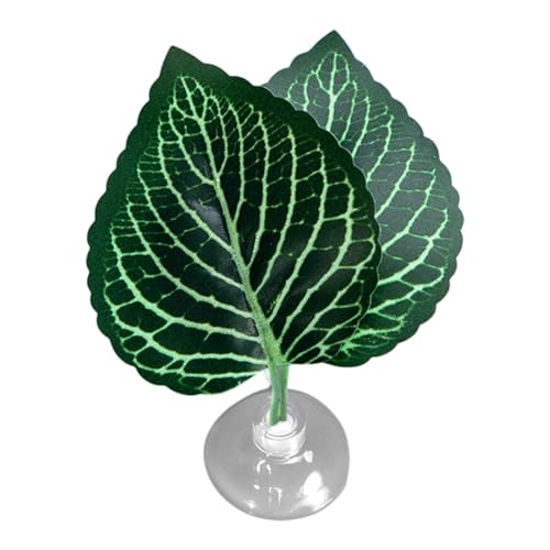 Beta Leaf Bed Fish Resting Leaf Aquariummatte Hängematte Betta-Blätter Zuchtkissen zur Verbesserung der Gesundheit von Betta, Simulation des natürlichen Lebensraums Beta Leaf Bed Fish Resting Leaf Aquariummatte Hängematte Betta-Blätter Zuchtkissen zur Verbesserung der Gesundheit von Betta, Simulation des natürlichen Lebensraums von FASSME