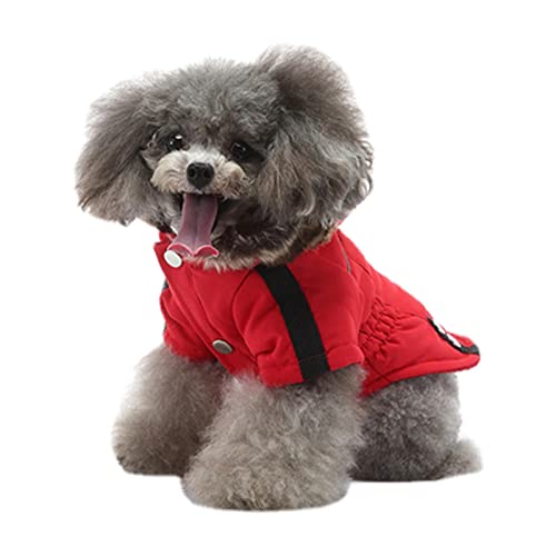 Fleece-Hunde-Kapuzenpullover für kleine | winddichte Hundejacke mit Kapuze – Hoodie Hundeweste Mantel kaltes Wetter Kleidung Oberbekleidung für Hunde Katzen Welpen Haustier kleine große Hunde Fleece-Hunde-Kapuzenpullover für kleine | winddichte Hundejacke mit Kapuze – Hoodie Hundeweste Mantel kaltes Wetter Kleidung Oberbekleidung für Hunde Katzen Welpen Haustier kleine große Hunde von FASSME