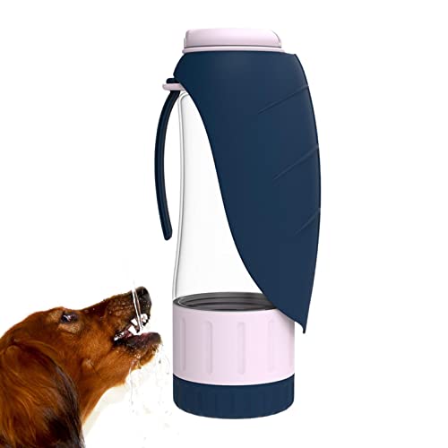 FASSME Hunde-Wasserflasche, 300 ml, faltbar, für Spaziergänge, hygienische Wasserflasche für Hunde beim Spazierengehen, Wandern, Reisen, Camping von FASSME