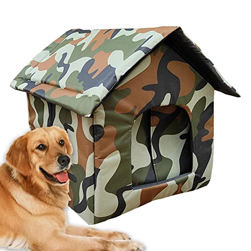 Hundekäfig, winddichter Katzenkäfig mit Tür für draußen, hält warm – einfach zu reinigen und zusammenzubauen, Aufbewahrungsschrank für draußen und Reisen, Konservieren von streunenden Tieren Hundekäfig, winddichter Katzenkäfig mit Tür für draußen, hält warm – einfach zu reinigen und zusammenzubauen, Aufbewahrungsschrank für draußen und Reisen, Konservieren von streunenden Tieren von FASSME