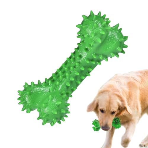 FASSME Hundespielzeug mit Stachelknochen, Stachelknochen, Kauspielzeug aus Gummi – natürliches Apportierspielzeug, weiches Hundespielzeug, Welpenspielzeug für Training, Haustiere, Mundgesundheit von FASSME