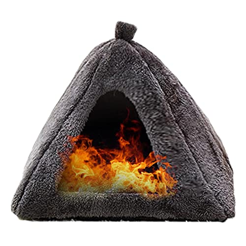 Katzennest | Hundebetten mit warmem – Hundebett oder Katzenbett, bequeme Nackenrolle, ideal für kleine Hunde, Kaninchen, mit halbgeschlossener und pflegeleichter Maschine Katzennest | Hundebetten mit warmem – Hundebett oder Katzenbett, bequeme Nackenrolle, ideal für kleine Hunde, Kaninchen, mit halbgeschlossener und pflegeleichter Maschine von FASSME