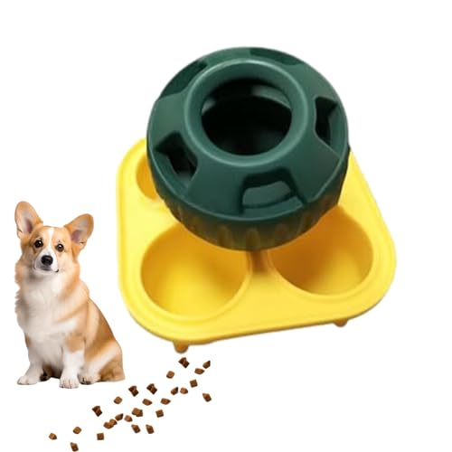FASSME Leckerli-Spielzeugball für Hunde, Spender für Leckerlis, Leckerli-Ball, Futterspender für kleine bis mittelgroße Welpen von FASSME