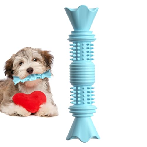 FASSME Unzerstörbares Hundespielzeug, Robustes Kauspielzeug für Hunde | Niedlicher interaktiver Hundestab in Bonbonform gegen Langeweile,Lustiges Hundespielzeug für kleine, mittelgroße und große von FASSME
