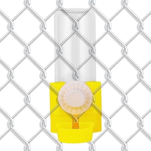 Vogel-Wasserspender für Käfig, 500 ml, automatischer Vogelkäfig-Futterspender – Wasserspender für Papageien, Wasservogel-Futterspender, große Kapazität, Wasserflasche für Hamster, Eichhörnchen Vogel-Wasserspender für Käfig, 500 ml, automatischer Vogelkäfig-Futterspender – Wasserspender für Papageien, Wasservogel-Futterspender, große Kapazität, Wasserflasche für Hamster, Eichhörnchen von FASSME