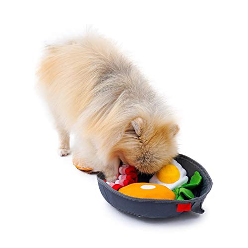 Haustier-Schnüffelmatte – Hunde-Leckmatte | Hundefutterunterlage, Leckerli-Spender, Katzen-Hundespielzeug, IQ-Training & geistige Bereicherung für Haustiere Haustier-Schnüffelmatte – Hunde-Leckmatte | Hundefutterunterlage, Leckerli-Spender, Katzen-Hundespielzeug, IQ-Training & geistige Bereicherung für Haustiere von FASSME