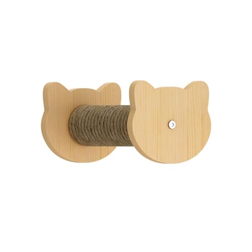 Katzen Kletterwand Set, Kletterwand Katzen Holz, mit Katzenhaus, Kratzbäumen, Katzenleiter, Sprungplattformen, zum Klettern, Schlafen und Spielen (Size : C2) von FATACO