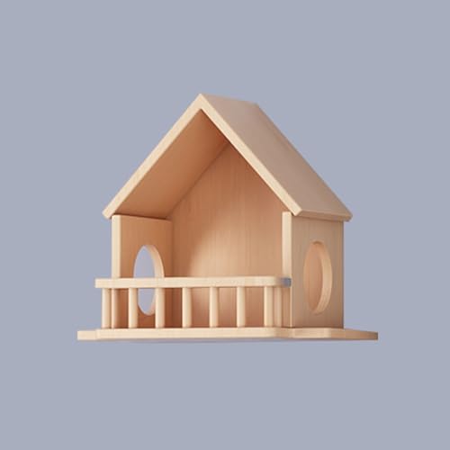 Kletterwand Katzen Holz, Katzen Wand Klettern Katzentreppe Wand, Verdickte Platte ist Robust und Langlebig, Platzsparend, Geschenk für Katze (Size : C4) von FATACO