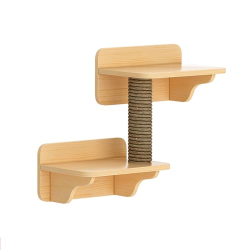 Kletterwand Katzen Set Große Katzen, mit Katzenhaus, Moderne Haustier-Sisal-Treppe, Katzenkratzbaum, Kann Frei Kombiniert Werden (Size : C11) von FATACO