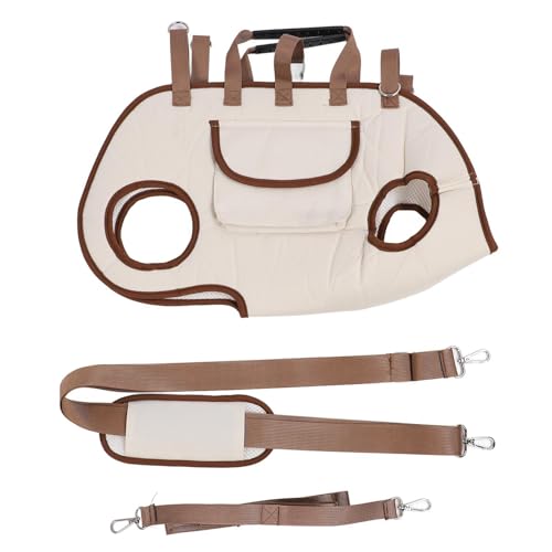 FAUOSWUK Hundeliftgurt, Polyesterfaser -Hunde -Rucksackkabelbaum mit Zubehör Hunde mit Schlinge Tragbarer Atmungsaktives Haustierträger Schlinge für Kleine (XL) von FAUOSWUK