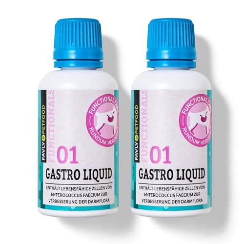 Favly Functionals Gastro Liquid 2x30ml – Flüssige Magen-Darm-Hilfe für Hunde, sanft & schnell wirksam von FAVLY Petfood