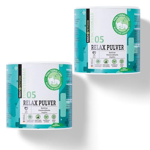 Favly Functionals Relax Pulver 2x250g – Entspannung für nervöse Hunde, pflanzlich & ohne Nebenwirkungen Favly Functionals Relax Pulver 2x250g – Entspannung für nervöse Hunde, pflanzlich & ohne Nebenwirkungen von FAVLY Petfood