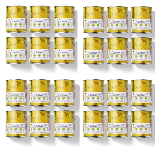 Favly Hundefutter Lamm mit Süßkartoffel & Karotte 24x800g – Premium Nassfutter für Hunde, getreidefrei & natürlich von FAVLY Petfood