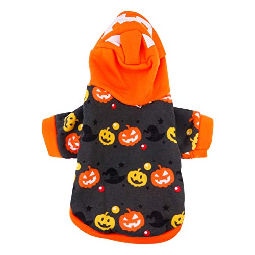 FAVOMOTO Halloween-weihnachtshundekostüm Halloween-haustierkostüm Halloween-haustierkleidung Halloween-katzenkostüm Hundebekleidung Halloween-hundehemden Haustier-Outfit 2XL Der Hund Stoff von FAVOMOTO