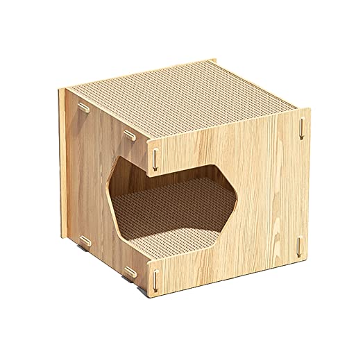 Katzenkratzbaum, 2-in-1-Multifunktions-Loungebett, verschleißfest und Kratzfest,Katzenkratzbaum, 2-in-1-Multifunktions-Loungebett, verschleißfest und Kratzfest, Katzentrainingsspielzeug Katzenkratzbaum, 2-in-1-Multifunktions-Loungebett, verschleißfest und Kratzfest,Katzenkratzbaum, 2-in-1-Multifunktions-Loungebett, verschleißfest und Kratzfest, Katzentrainingsspielzeug von FBHappiness