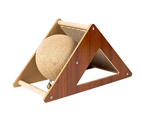 Katzenkratzbaum aus strapazierfähiger Recycling-Wellpappe zum Möbelschutz (B 42 Katzenkratzbaum aus strapazierfähiger Recycling-Wellpappe zum Möbelschutz (B 42 x 20 x 22 cm) von FBHappiness