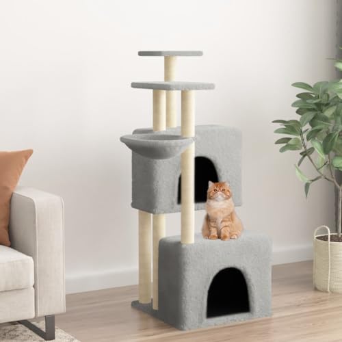 Katzenspielzeug Katzenkratzbaum Kratzbaum Katzenbaum mit Sisal Kratzsäule Hellg Katzenspielzeug Katzenkratzbaum Kratzbaum Katzenbaum mit Sisal Kratzsäule Hellgrau 122 cm Model172053 Katzenspielzeug Katzenkratzbaum Kratzbaum Katzenbaum mit Sisal Kratzsäule Hellg Katzenspielzeug Katzenkratzbaum Kratzbaum Katzenbaum mit Sisal Kratzsäule Hellgrau 122 cm Model172053 von FBHappiness