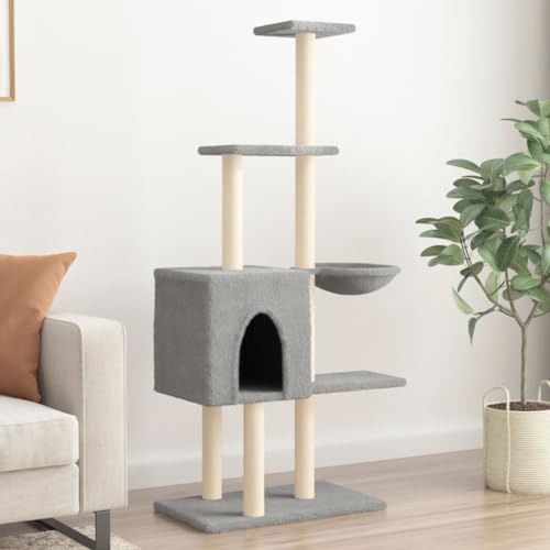 Katzenspielzeug Katzenkratzbaum Kratzbaum Katzenbaum mit Sisal Kratzsäule Hellg Katzenspielzeug Katzenkratzbaum Kratzbaum Katzenbaum mit Sisal Kratzsäule Hellgrau 145 cm Model172095 Katzenspielzeug Katzenkratzbaum Kratzbaum Katzenbaum mit Sisal Kratzsäule Hellg Katzenspielzeug Katzenkratzbaum Kratzbaum Katzenbaum mit Sisal Kratzsäule Hellgrau 145 cm Model172095 von FBHappiness