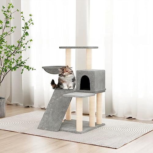 Katzenspielzeug Katzenkratzbaum Kratzbaum Katzenbaum mit Sisal Kratzsäule HellgrKatzenspielzeug Katzenkratzbaum Kratzbaum Katzenbaum mit Sisal Kratzsäule Hellgrau 82 cm Model171661 Katzenspielzeug Katzenkratzbaum Kratzbaum Katzenbaum mit Sisal Kratzsäule HellgrKatzenspielzeug Katzenkratzbaum Kratzbaum Katzenbaum mit Sisal Kratzsäule Hellgrau 82 cm Model171661 von FBHappiness