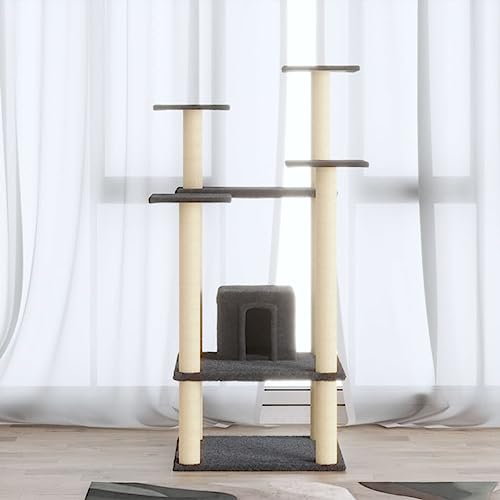 Katzenspielzeug Katzenkratzbaum Kratzbaum Katzenbaum mit Sisalkratzbaum Dunkelg Katzenspielzeug Katzenkratzbaum Kratzbaum Katzenbaum mit Sisalkratzbaum Dunkelgrau 110 cm Model171481 Katzenspielzeug Katzenkratzbaum Kratzbaum Katzenbaum mit Sisalkratzbaum Dunkelg Katzenspielzeug Katzenkratzbaum Kratzbaum Katzenbaum mit Sisalkratzbaum Dunkelgrau 110 cm Model171481 von FBHappiness