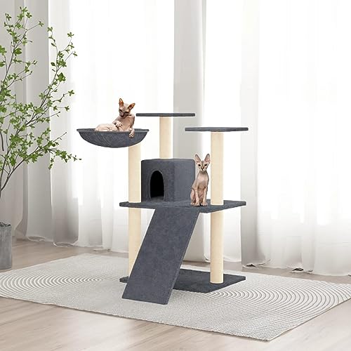 Katzenspielzeug Katzenkratzbaum Kratzbaum Katzenbaum mit Sisalkratzbaum Dunkelg Katzenspielzeug Katzenkratzbaum Kratzbaum Katzenbaum mit Sisalkratzbaum Dunkelgrau 83 cm Model171653 Katzenspielzeug Katzenkratzbaum Kratzbaum Katzenbaum mit Sisalkratzbaum Dunkelg Katzenspielzeug Katzenkratzbaum Kratzbaum Katzenbaum mit Sisalkratzbaum Dunkelgrau 83 cm Model171653 von FBHappiness