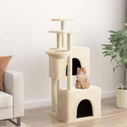 Katzenspielzeug Katzenkratzbaum Kratzbaum Katzenbaum mit cremefarbener Sisalkra Katzenspielzeug Katzenkratzbaum Kratzbaum Katzenbaum mit cremefarbener Sisalkratzsäule 122 cm Model172052 Katzenspielzeug Katzenkratzbaum Kratzbaum Katzenbaum mit cremefarbener Sisalkra Katzenspielzeug Katzenkratzbaum Kratzbaum Katzenbaum mit cremefarbener Sisalkratzsäule 122 cm Model172052 von FBHappiness