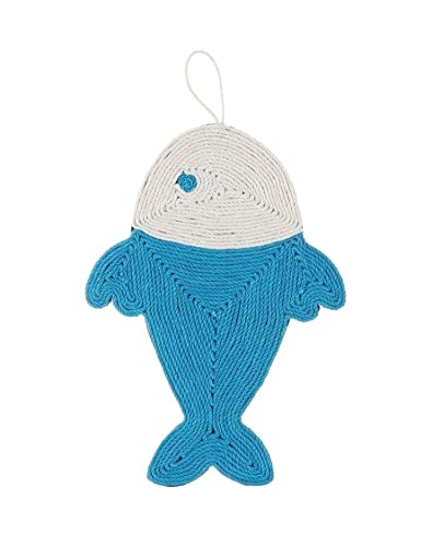 Kratzbaum für Katzen, Kratzmatte, gewellte Kratzmatte, Katzenruhematte, Krallenratzmatte, gewellte Kratzmatte, Katzenruhematte, Krallenkratzer, Spielzeug für Katzen (eine Farbe, 44 x 30 cm) von FBHappiness
