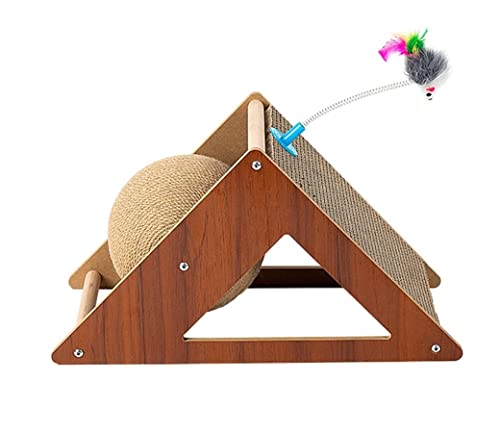 Robuster Katzenkratzbaum aus recycelter Wellpappe zum Schutz der Möbel (A 42 x Robuster Katzenkratzbaum aus recycelter Wellpappe zum Schutz der Möbel (A 42 x 20 x 22 cm) von FBHappiness